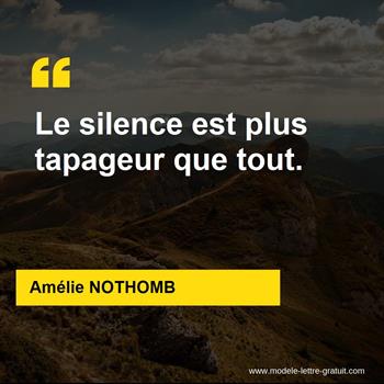 Citations Amélie NOTHOMB