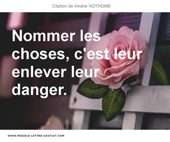 Citations Amélie NOTHOMB