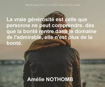 Citation de Amélie NOTHOMB