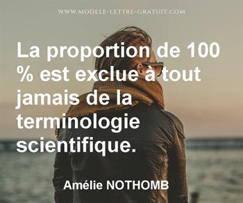 Citation de Amélie NOTHOMB