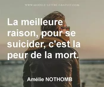 Citation de Amélie NOTHOMB