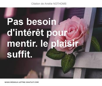 Citations Amélie NOTHOMB
