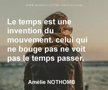 Citation de Amélie NOTHOMB