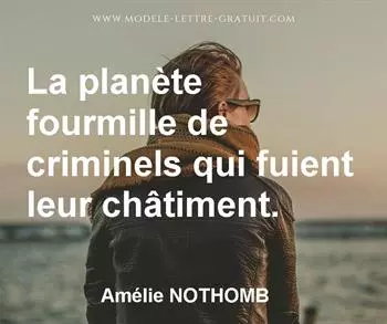 Citation de Amélie NOTHOMB