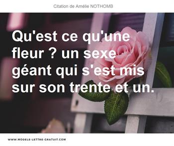 Citations Amélie NOTHOMB