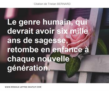 Citations Tristan BERNARD