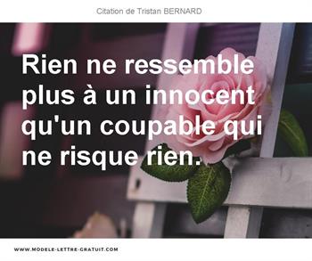 Citations Tristan BERNARD
