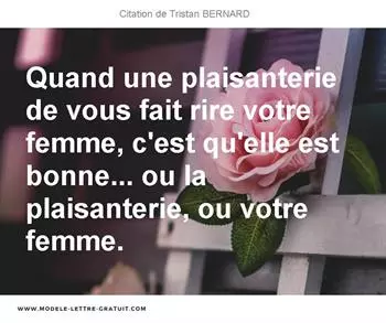 Citations Tristan BERNARD
