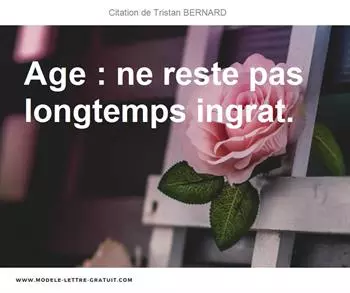 Citations Tristan BERNARD