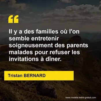 Citation Tristan BERNARD