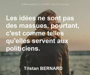 Citation de Tristan BERNARD