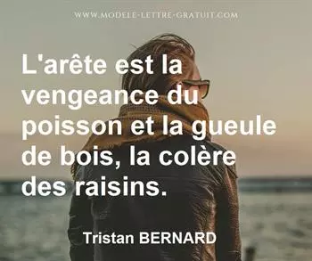 Citation de Tristan BERNARD