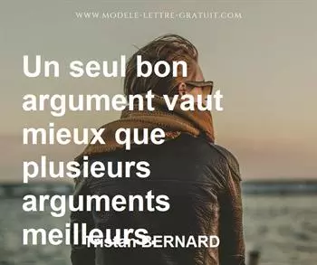 Citation de Tristan BERNARD