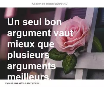 Citations Tristan BERNARD