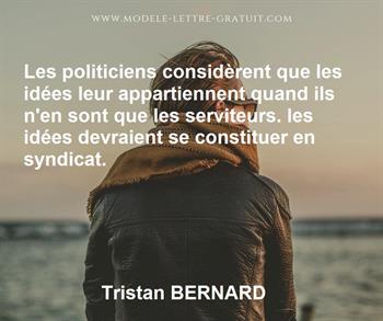 Citation de Tristan BERNARD