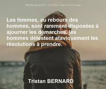 Citation de Tristan BERNARD