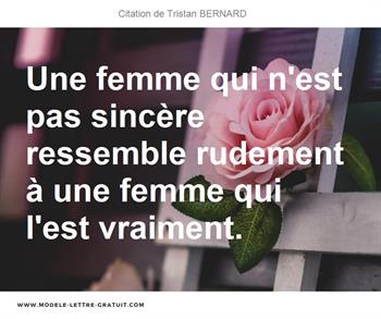 Citations Tristan BERNARD