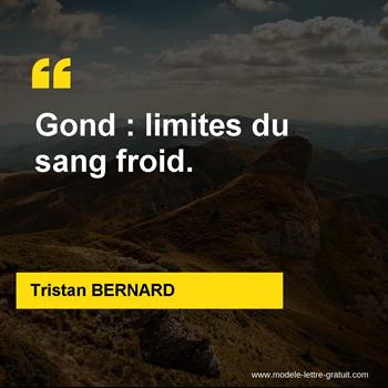 Citations Tristan BERNARD