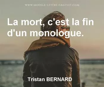 Citation de Tristan BERNARD