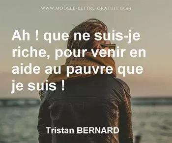 Citation de Tristan BERNARD