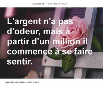 Citations Tristan BERNARD