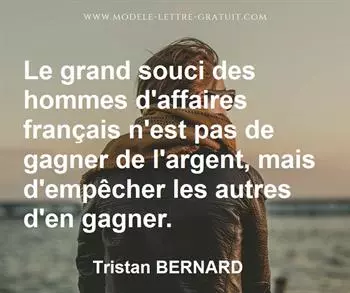Citation de Tristan BERNARD