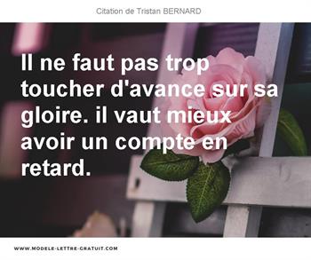 Citations Tristan BERNARD
