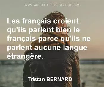 Citation de Tristan BERNARD