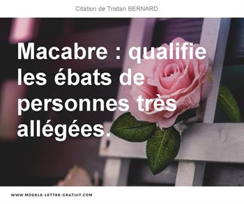 Citations Tristan BERNARD