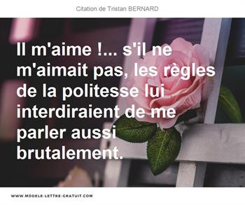Citations Tristan BERNARD