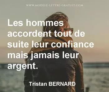 Citation de Tristan BERNARD