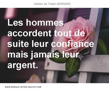 Citations Tristan BERNARD