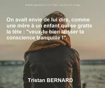 Citation de Tristan BERNARD