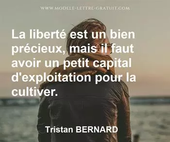 Citation de Tristan BERNARD