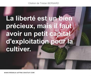 Citations Tristan BERNARD