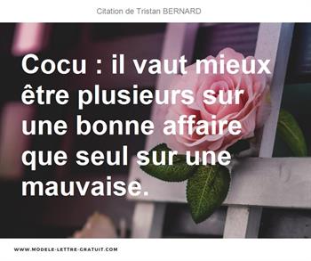 Citations Tristan BERNARD