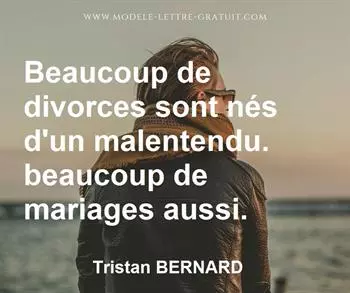 Citation de Tristan BERNARD