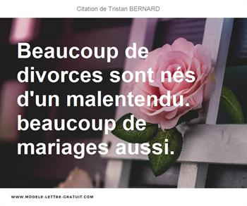 Citations Tristan BERNARD