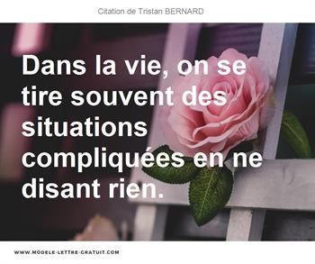 Citations Tristan BERNARD