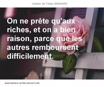Citations Tristan BERNARD