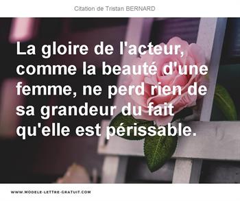 Citations Tristan BERNARD