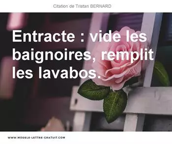 Citations Tristan BERNARD