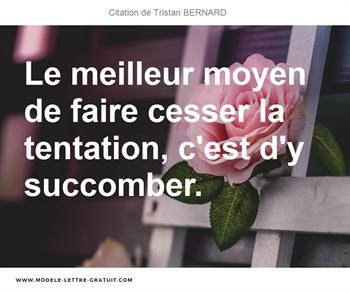Citations Tristan BERNARD