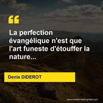 Citation Denis DIDEROT