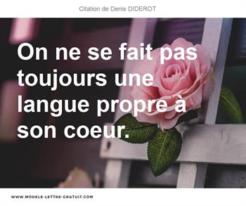 Citations Denis DIDEROT