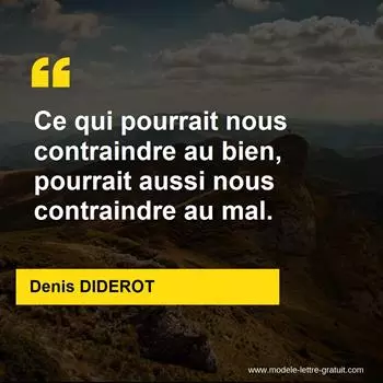 Citation Denis DIDEROT