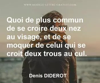 Citation de Denis DIDEROT