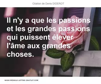 Citations Denis DIDEROT