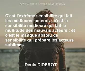 Citation de Denis DIDEROT