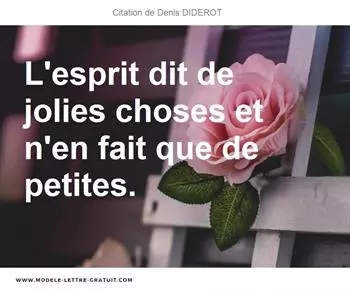 Citations Denis DIDEROT